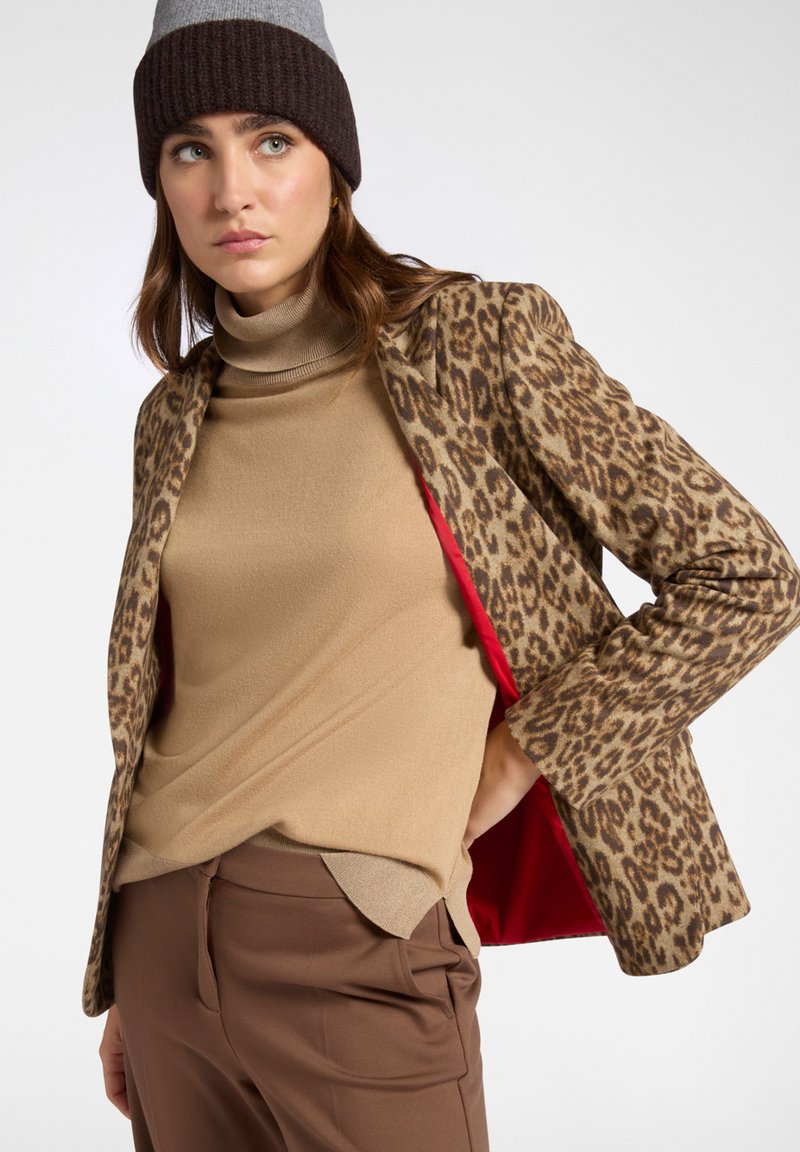 Elena Mirò ANIMALIER Blazer marrone/brown Zalando