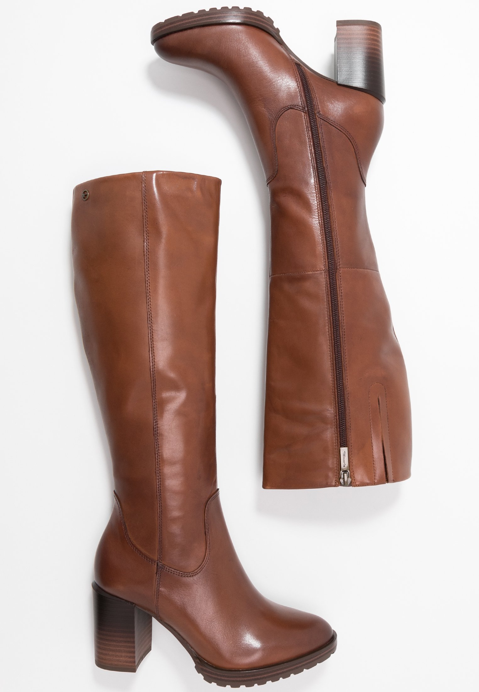 Tamaris Klassiska stövlar cognac Zalando.se Tamaris Klassiska stövlar cognac Zalando.se