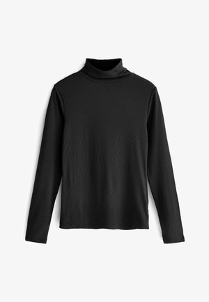 ROLL NECK - T-shirt à manches longues - black
