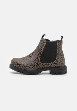 LEATHER - Stiefelette - khaki