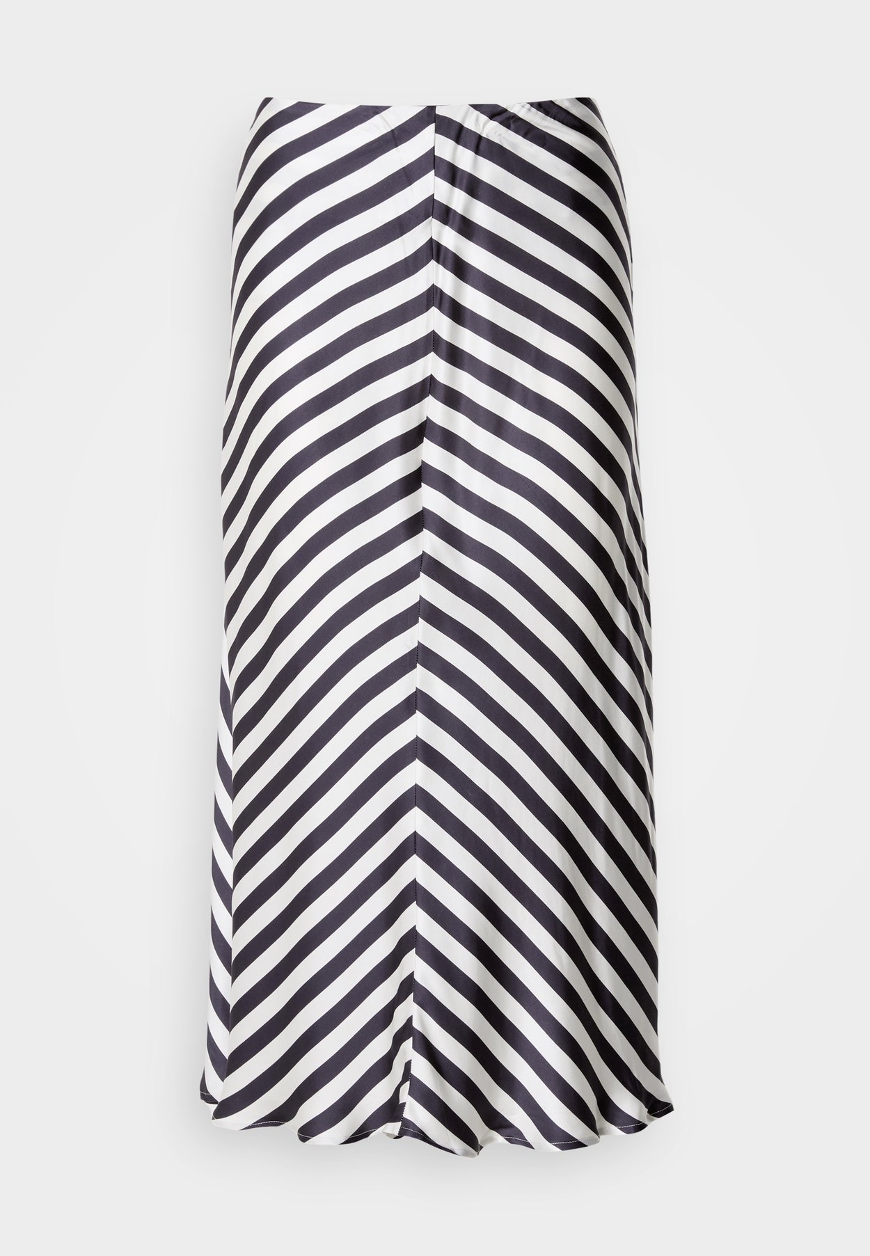 CHEVRON STRIPED SKIRT