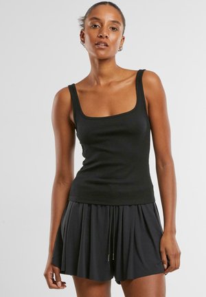Urban Classics, WIDE NECK 2-PACK - Top - black black