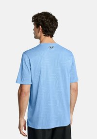 Under Armour TECH VENT GEOTESSA - Športne majice - horizon blue