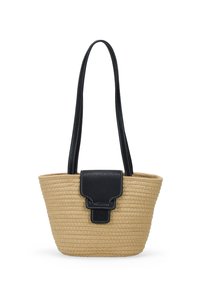 CON SOLAPA - Bolso de mano - tostado