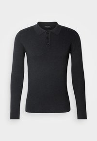 BARNER - Polo shirt - charcoal mix