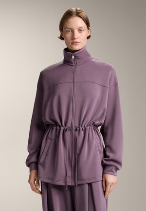 SOFT TOUCH - Mikina na zip - purple