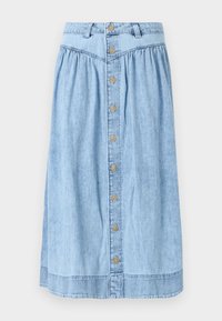 WESTERN MAXI SKIRT - Krilo iz džinsa - light wash