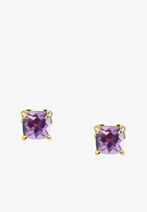 CHRIST, Earrings - gelbgold lila