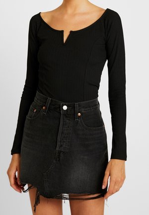 T-shirt à manches longues - black