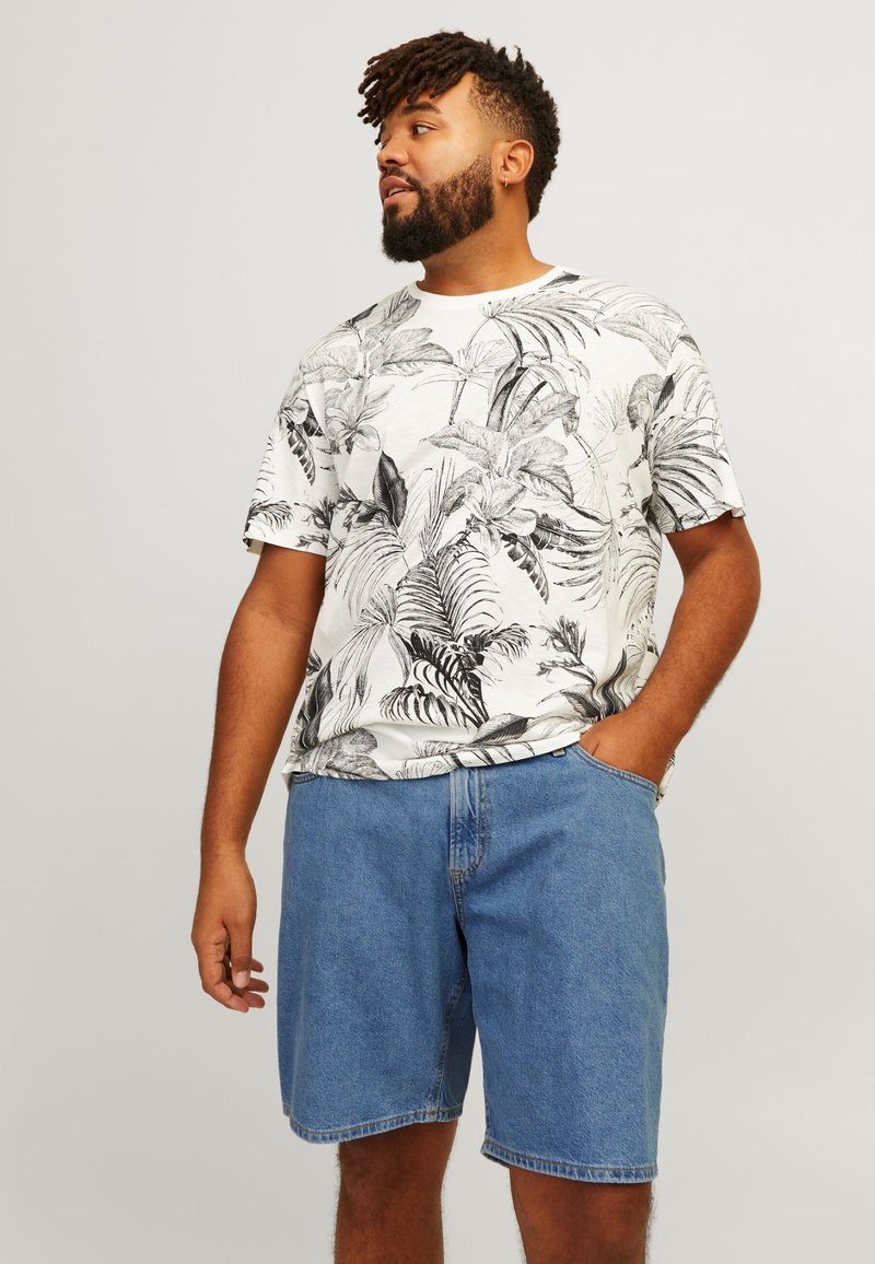 Jack & Jones JJITONY JJORIGINAL - Denimové šortky - blue denim