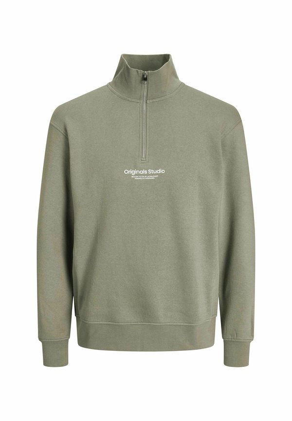 JORVESTERBRO QUARTER ZIP - Sweatshirt - silver sage3