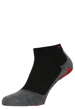 FALKE RU5 SHORT RUNNING LIGHT CUSHIONING - Calcetines tobilleros - black/grey