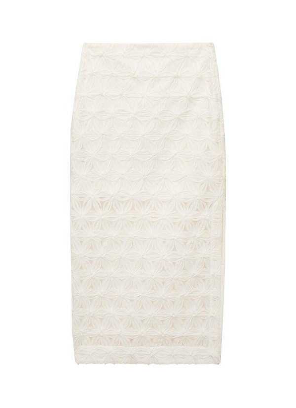 DAISY - Pencil skirt - écru3