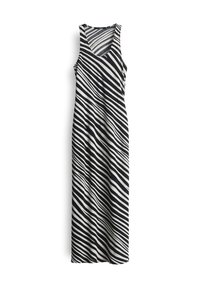 SLIM CRINKLED ANIMAL PRINT - Vestito casual - black