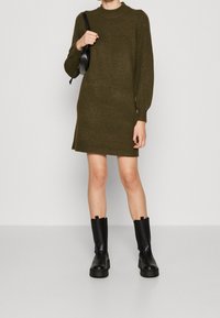 JDY Abito in maglia - khaki