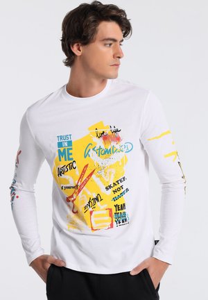 Long sleeved top - weiß