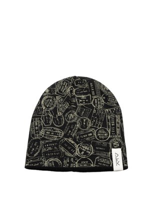 STAMPA PASSPORT - Berretto - black