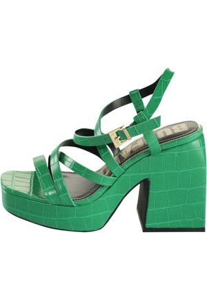 SYDNEY - Sandales à plateforme - greencroco