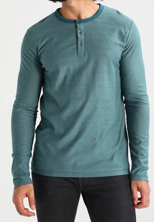 Top s dlouhým rukávem - teal