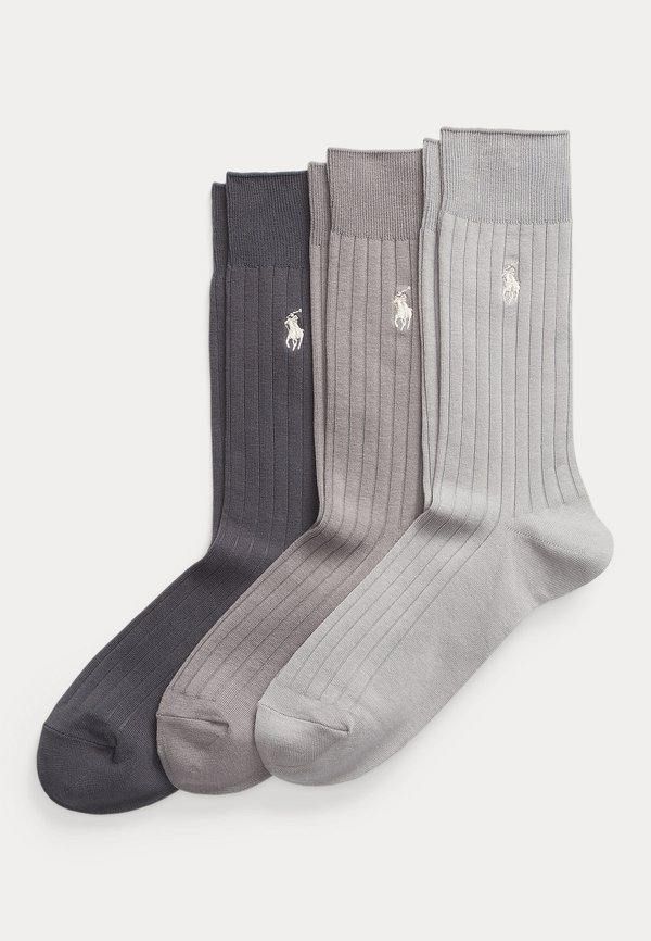RIB KNIT TROUSER SOCK 3 PACK - Socks
