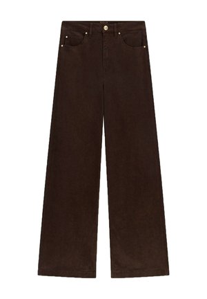 Guess, BELLAGIO - Wide Leg - gea   dark coffee