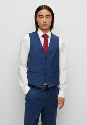 JASPER - Suit waistcoat - open blue three