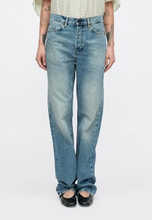 THE STACK - Nosečniške kavbojke - blue denim