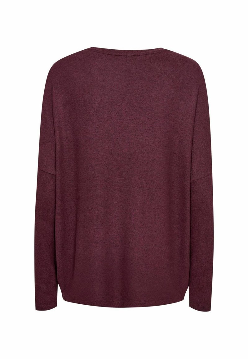 Soyaconcept BIARA Jumper wine melange/bordeaux Zalando