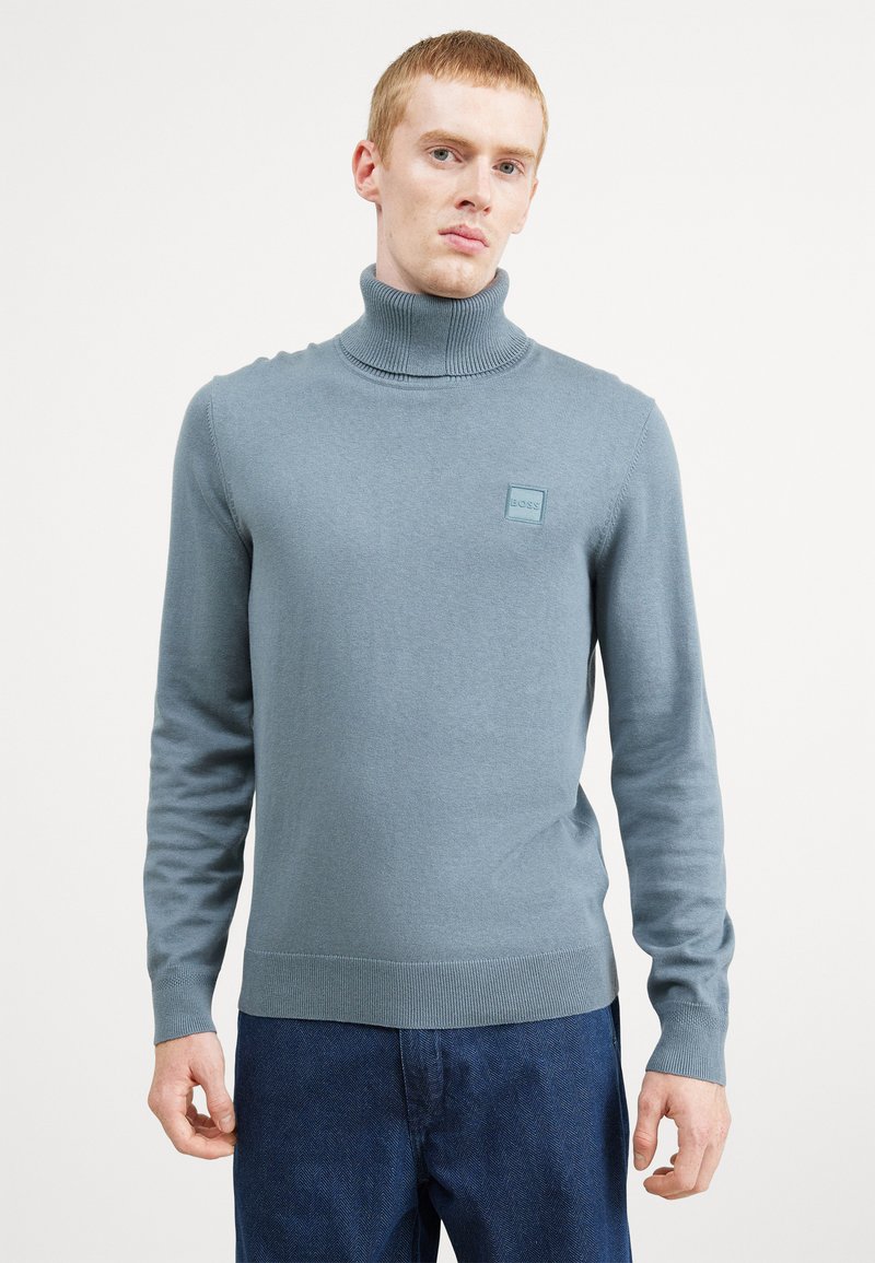 BOSS AKIRO - Neule - open green