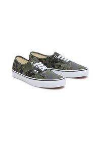 Vans AUTHENTIC UNISEX - Sneakers basse - green/multi