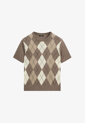 Massimo Dutti, - T-shirt z nadrukiem