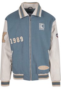 OG BLOCKCOLLEGE - Bomber-jakk - dusty green off white
