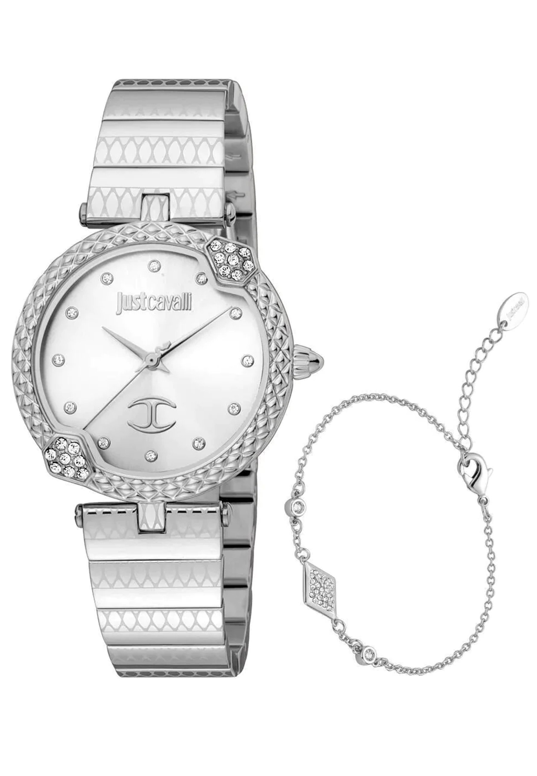 Just Cavalli SET NOBILE - Orologio - silver-coloured/argentato