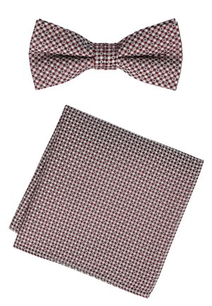SET MINIMAL - Pocket square - bordeaux