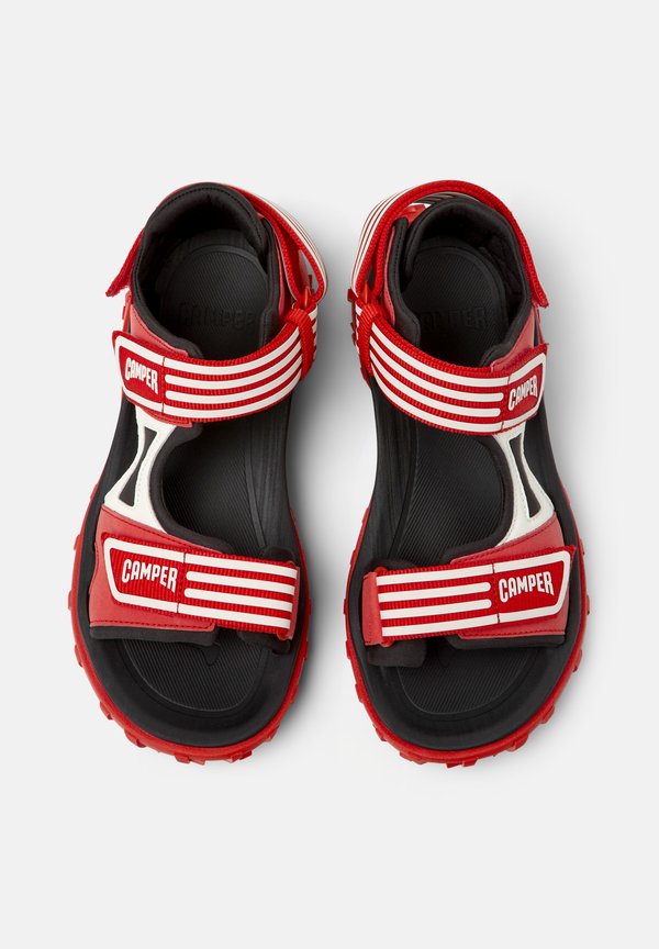 SANDALEN DRIFT TRAIL DRIFT TRAIL SANDAL CAMPER - Walking sandals - rot schwarz4