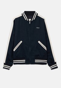 VARSITY TEDDY - Bomber stiliaus striukė - marine