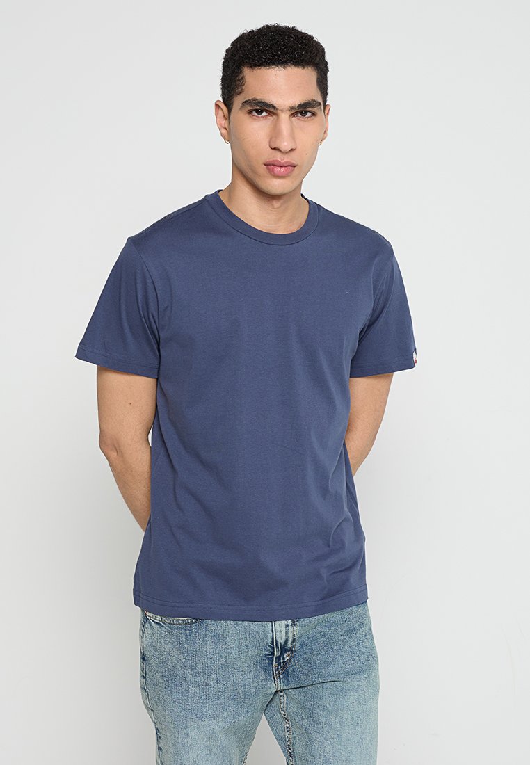 Replay T-shirt basic blauw