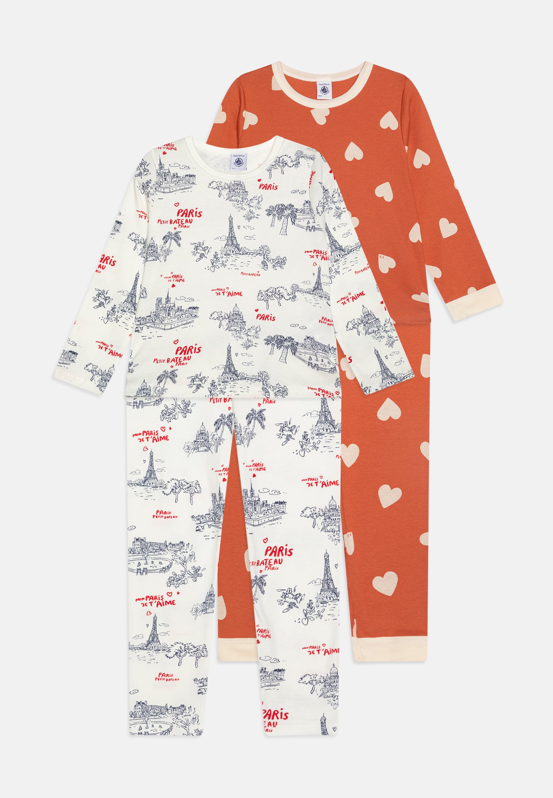 Petit Bateau Schlafanzug - Leuchtsterne Pyjama Für Kinder
