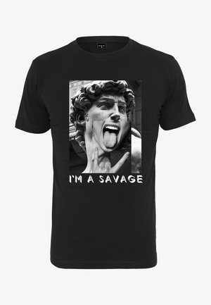Mister Tee, I´M A SAVAGE - T-shirt z nadrukiem