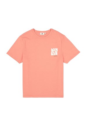 Garcia, T-Shirt print - deep coral