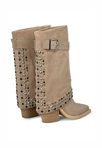 Alma en Pena Bottes à talons hauts - marrón claro