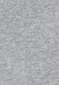 Light gray knitted fabric with a fine, soft texture. Subtle variations in shading create a heathered appearance. Evenly spaced stitches throughout.