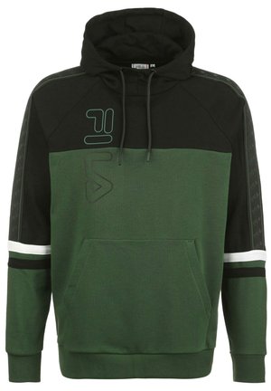 Fila, ONAN KAPUZENPULLOVER HERREN - Felpa con cappuccio - sycamore / black / bright white