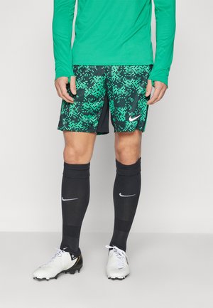 ACADEMY SHORT - Pantaloncini sportivi - black/stadium green/white