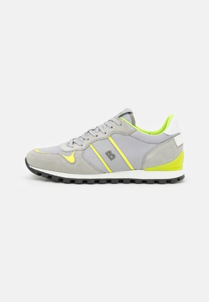 PORTO - Sneakers basse - grey/yellow