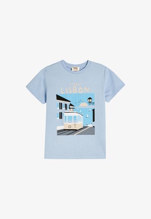 Koton, LISBON CITY SHORT SLEEVE - T-shirts print - blue