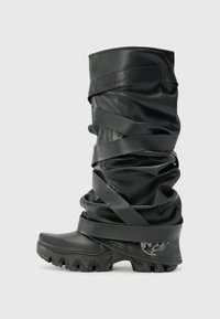 MONK UNISEX - Bottes à plateau - black