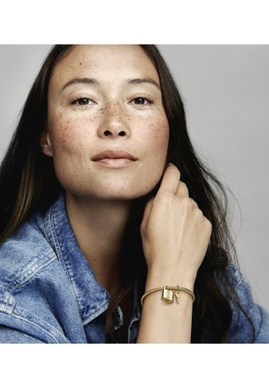 Pandora PADLOCK KEY DANGLE - Charm - gold plated