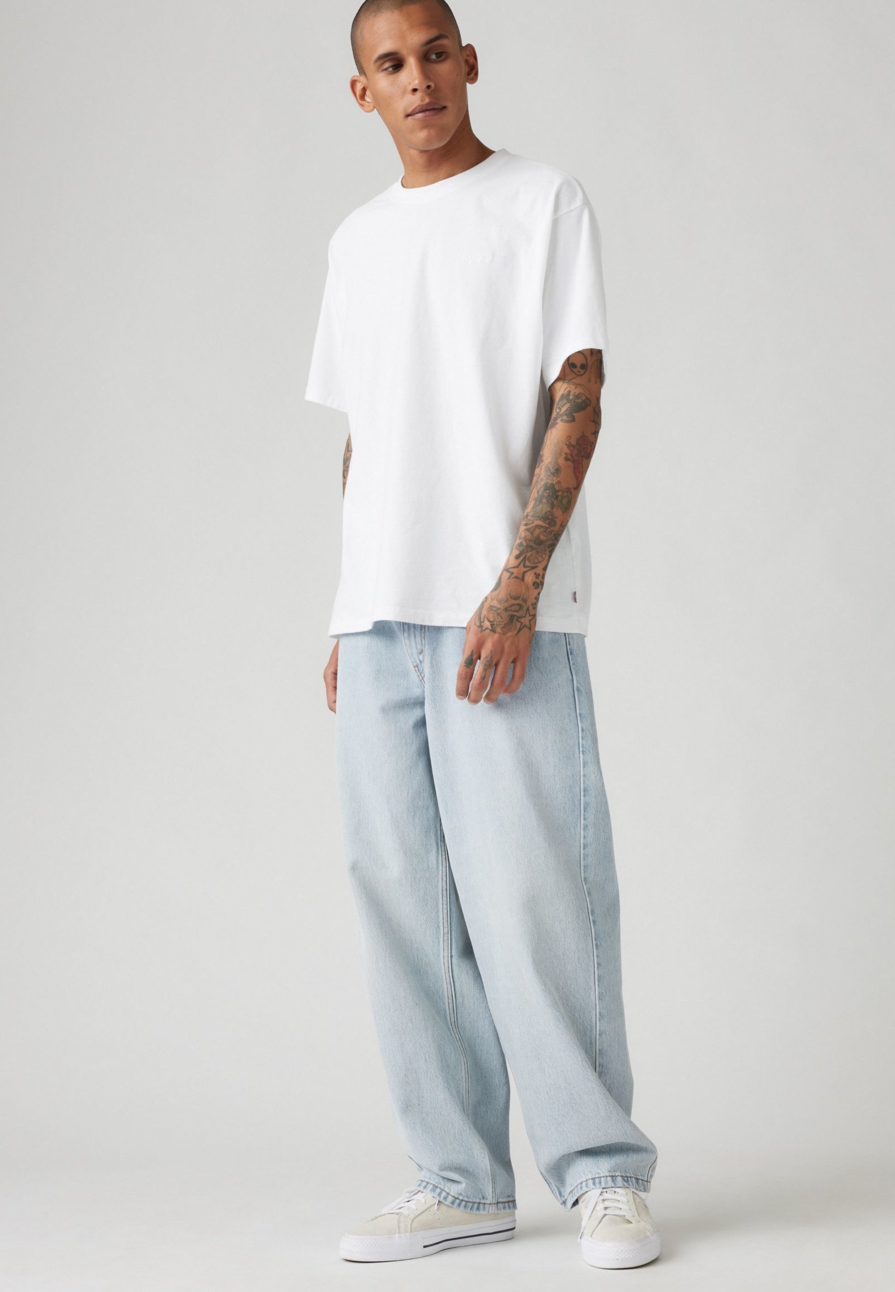 Levi's® 578® BAGGY - Baggy Jeans - bag secured/light-blue denim
