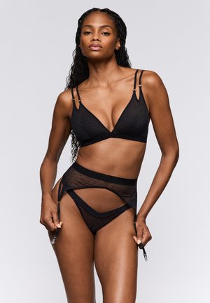 Strumpfhalter - black